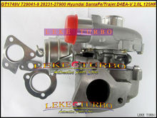 GT1749V 729041-5009S 729041-0009 729041 28231-27900 Турбокомпрессор для HYUNDAI Santa Fe 2003-05, Trajet 2002-D4EA-V 16В 2.0L 2024 - купить недорого