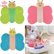 New Cute Animal Cartoon Baby Bath Cushion Newborn Bath Tub Baby Floral Foldable Bath Pillow Baby Non-Slip Bathtub Mat #C 2024 - buy cheap