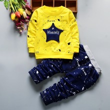 Kids Baby Boys Girls Clothes Sets Long sleeve Shirt Tops Pants Cotton Casual Children Clothing 2Pcs Suits 2024 - buy cheap