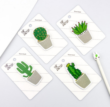 30 Sheets Fresh Cactus Memo Pad Sticky Notes Notebook Stationery Memo Pad Papelaria Escolar School Supplies 2024 - buy cheap
