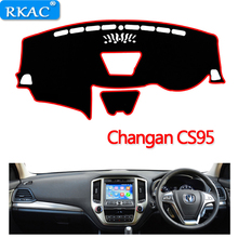 RKAC Car Dashboard Cover Dash Mat Dash Pad DashMat Carpet ANti-UV NON-Slip For changan CS95  Right hand drive Polyester 2024 - buy cheap