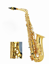 Eb Alto Saxophone Yellow Brass sax alto with Foambody case wood wind musical instruments 2024 - buy cheap