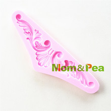 Mom&Pea 1075 Free Shipping Silicone Mold Cake Decoration Fondant Cake 3D Mold Food Grade 2024 - buy cheap