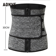 Aonve Men Body Shaper Abdomen Slimming Belt Sweat Neoprene Steel Bones Waist Trainer Plus Size Shapewear Hombre Belly Reductor 2024 - buy cheap