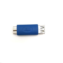 100 шт. USB 3,0 A Женский к Micro B адаптер USB3.0 AF к Micro B разъем расширитель конвертер 2024 - купить недорого