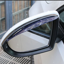 For Universal flexible PVC auto parts rearview mirror rain cover for Nissan Teana X-Trail Qashqai Livina Sylphy Tiida Sunny Marc 2024 - buy cheap