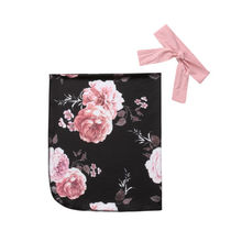 Newborn Soft Infant Swaddle Muslin Blanket Baby Floral Wrap Swaddling Receiving Blankets 2024 - buy cheap