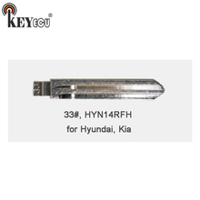 KEYECU-mando a distancia Universal, 25x KEYDIY, hoja de llave abatible 33 #, HYN14RFH, para Hyundai, Kia 2024 - compra barato