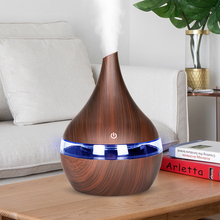 KBAYBO New 300ml Aroma Essential Oil Diffuser USB Mini Ultrasonic Air Humidifier Wood Grain Aromatherapy Mist Maker for home 2024 - buy cheap