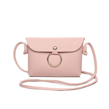 2018 New Fashion Shoulder Bag Sweet Crossbody Bags for Women PU Leather Handbag Small Sling Purses Phone Lady's Bag Bolsos Mujer 2024 - buy cheap