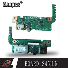 Asepcs  original For Asus S451 S451LN USB AUDIO board S451LN IO BOARD 2024 - buy cheap