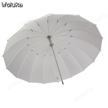 130CM deep mouth soft umbrella High quality direct translucent reflective parabolic umbrella 16 rod fiber rib CD50 T08 2024 - buy cheap