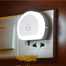 Thrisdar Light Sensor LED Night Light with Dual USB Port 5V 1A Control Room Home USB Plug-in Wall Charger Lamp Plug Socket Light 2024 - buy cheap
