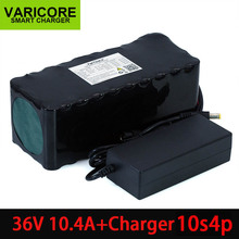 New36V 10400mAh 18650 Lithium Battery 10.4ah Motorcycle Electric Car Bicycle Scooter batteries with BMS+ 2A Charger 2024 - buy cheap