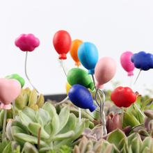 Balão de decoração de bolo diy, balão fofo de miniatura de decoração de bolo em miniatura para casa de bonsai e jardim para decoração de artesanato com micro ornamentos 2024 - compre barato