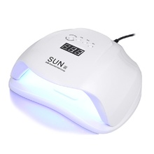 SUN X-secador de uñas de 48/54W, lámpara UV LED con pantalla LCD, 36 LED, para secado de esmalte de Gel, herramienta de manicura con autodetección 2024 - compra barato