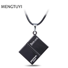 J Store The Death Note Black Book Pendants Necklaces for Women charm choker necklace women Fashion Men Jewelry Gift souvenir 2024 - buy cheap