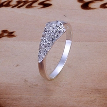 Wholesale 925 jewelry silver plated ring, silver fashion jewelry, fashion ring /arhajioa arjajiqa R165 2024 - buy cheap