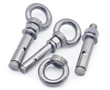 2pcs M8 stainless steel 304 expansion screw lengthen expansion bolt with ring hook 60-120mm length 2024 - buy cheap