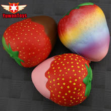 Kawai Squeeze Strawberry Aromatic Squishy Slow Rising Decompression Antistress Toys Stress Relief Fruit Toys For Children 2024 - buy cheap