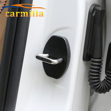 Car Door Lock Protective Cover for VW JETTA MAGOTAN CC GOLF POLO GOLF 6 Passat B4 B6 Lavida Sagitar Bora for Skoda Fabia Superb 2024 - buy cheap