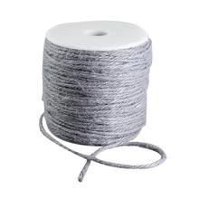 Цветной пеньковый шнур Pandahall, для изготовления ювелирных изделий, светло-серый, 2 мм; 100 м/рулон 2024 - купить недорого