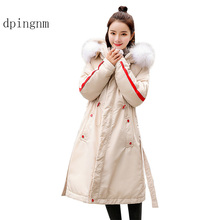 2019 Winter Jacket Women Cotton Wadded Fur Hooded Coat Casual Ladies Warm Parkas Women Winter Coats Jaqueta Feminina 2024 - buy cheap