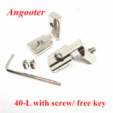 10pcs T Slot L Shape 90 Degree Corner Connector bracket Angel Joint Interior Bracket 4040 Aluminum profile connect with M6 screw 2024 - buy cheap