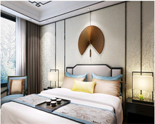 Новый китайский нетканый материал, темные полосы, новые обои для гостиной, спальни, обои, papel de parede papier peint 2024 - купить недорого