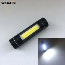 Wasafire Mini COB Led Flashlight Aluminum Alloy 1 Mode Torch Use 14500 or AA Battery Portable Working Lantern for Camping Hiking 2024 - buy cheap