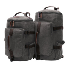 Boshikang-mochila militar Vintage de lona para hombre, bolso escolar, de viaje, de gran capacidad, para ordenador portátil 2024 - compra barato