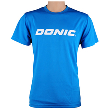 Трикотажные футболки для настольного тенниса DONIC, впитывающие пот удобные быстросохнущие футболки для пинг-понга, спортивная одежда 2024 - купить недорого