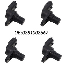 New 4pcs 0281002667 Camshaft Position Sensor 0232103097  Fits For ALFA ROMEO FIAT JEEP LANCIA 0.9-1.6L 1998- 2024 - buy cheap