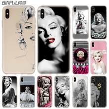 Silicone Soft Coque Shell Case For Apple iPhone 13 12 11 Pro X XS Max XR 6 6S 7 8 Plus Mini SE 2020 marilyn monroe elvis Coque 2024 - buy cheap