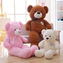 1PC Cute Large Size 90-110cm Stuffed Teddy Bear Plush Toy Big Embrace Bear Doll Lovers/Christmas Gifts Birthday Gift 2024 - buy cheap