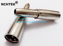 NCHTEK 1/4" 6.35mm TRS Female to XLR Male M Adapter Connector Plug/Free Shipping/1PC 2024 - buy cheap