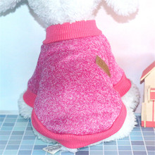 Ropa suave para perros pequeños, abrigo cálido de invierno, Jersey clásico de lana de alta calidad, 8 colores, suéter, ropa de Navidad 2024 - compra barato
