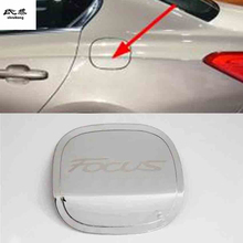 Free shipping 1pc Stainless steel fuel tank cap decoration cover for 2019 Ford FOCUS 4 MK4 car accessories 2024 - buy cheap