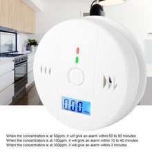 High Quality Carbon Monoxide Alarm CO Smoke Intelligent Sensor Poisoning Gas Warning Detector smart smoke detector 2024 - buy cheap