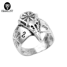 Wholesale 10Pcs Viking Raven Ring Norse style Rings for men Wrap Ring Viking jewelry Goth Gothic Animal Jewelry 2024 - buy cheap