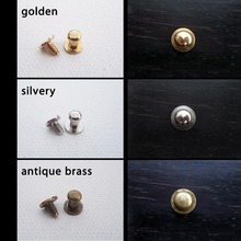 12pcs Mini Decorative Mini Solid Brass Jewelry Chest Box Cabinet Dresser Drawer Pull Knob 5mm with screw 2024 - buy cheap