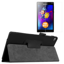 New Luxury Folio Stand Leather Protective Case Cover +1x Clear Screen Protector For Lenovo Tab 2 Tab2 A7-20 A7-20F A7 20F 7" 2024 - buy cheap
