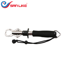 Sanlike Weight Stainless Steel Outdoor Portable Fish Lip Grip Grabber EVA handle Tackle Tools with Weight Scale Pesca 2024 - buy cheap