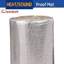 Cawanerl 600CM X 100CM Aluminum Foil Car Heat Sound Insulation Mat Protector Deadener Deadening Self-Adhesive Waterproof 2024 - buy cheap