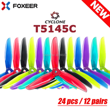 24 pcs/12 pair DALPROP CYCLONE T5145C PRO 5inch 3 blade/ tri-blade Propeller Brushless motor FPV Propeller for FPV Racing drone 2024 - buy cheap