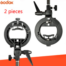 Godox 2pieces S-Type Bracket Bowens S Mount Holder for Speedlite Flash Snoot Softbox Beauty Dish Honeycomb 2024 - buy cheap