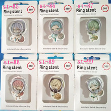 6 Pcs/lot Anime Kuroko's Basketball Finger Ring Mobile Phone Stand Holder Acrylic 360 Degree Ring Stent Action Figure Toy gift 2024 - buy cheap