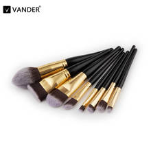 Vanderlife 8Pcs Makeup Brushes Set Beauty Cosmetics Eyebrow Shadow Lip Face Concealer Powder Foundation Pincel Make Up Maquiagem 2024 - buy cheap