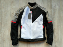 2019 Mesh BlackWhite/gray Jackets For Honda Jacket Windproof Motorcycle Off-road Racing With Protector 2024 - buy cheap