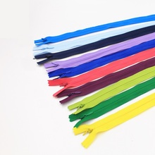 Cremallera Invisible de nailon, 40cm de longitud, cierre de 16 colores, cremalleras para costura doméstica, bolsas de ropa de costura 2024 - compra barato